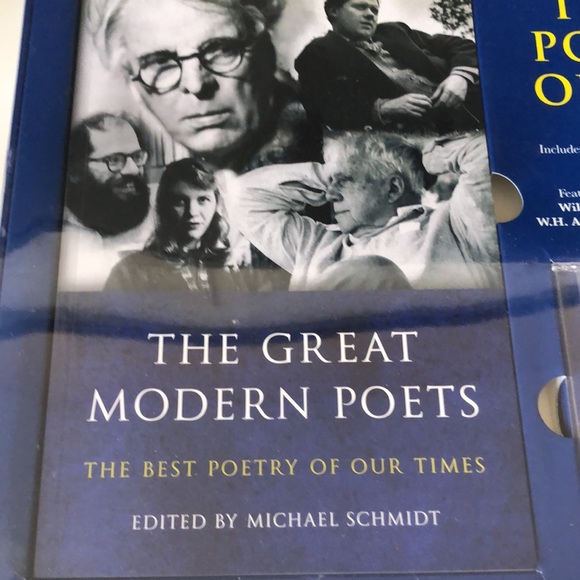 💿2 for $15💿 The Great Modern Poets - The Best Poetry of Our Times book and CD - Picture 2 of 8